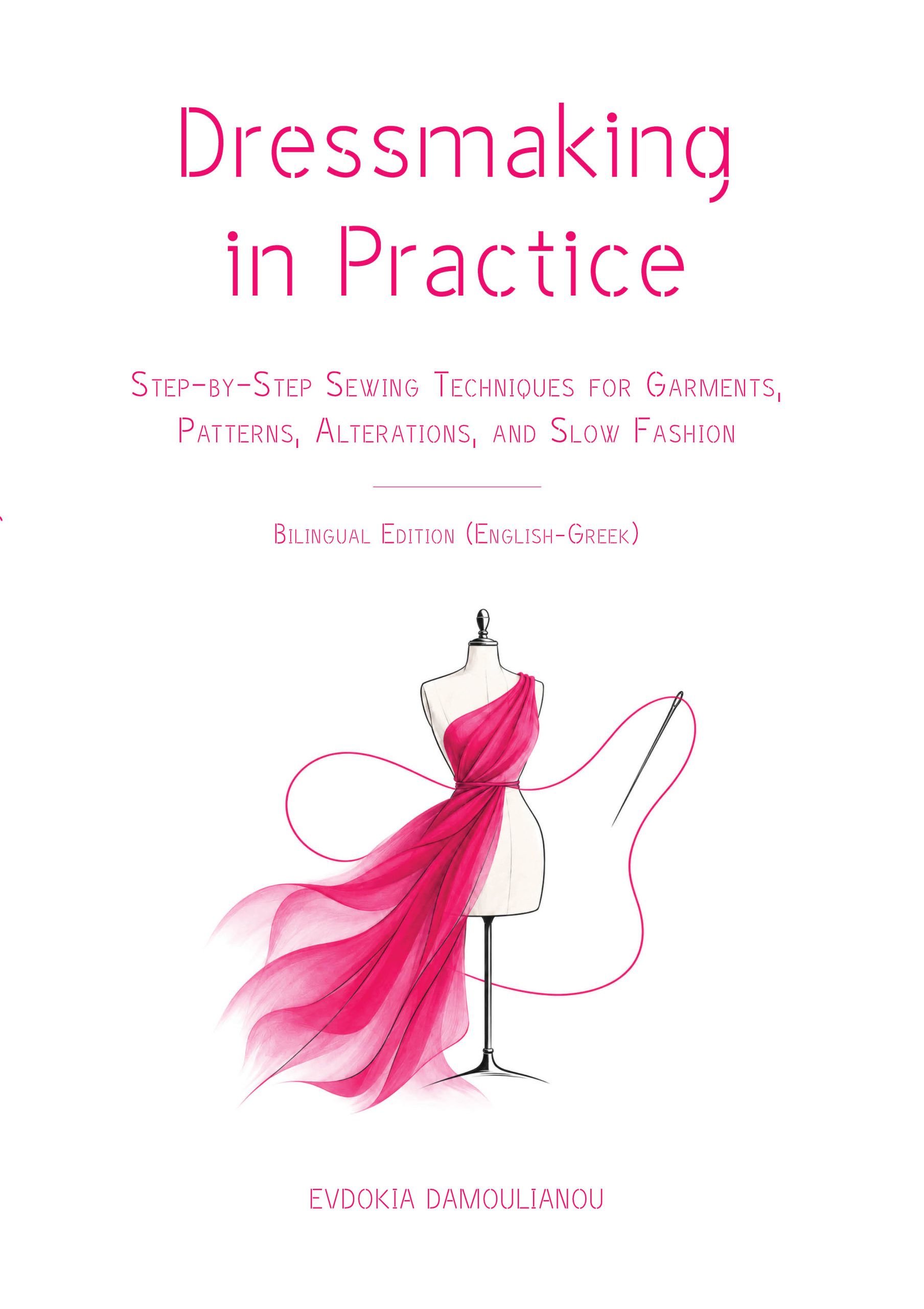 Dressmaking in Practice by Evdokia Damoulianou book cover