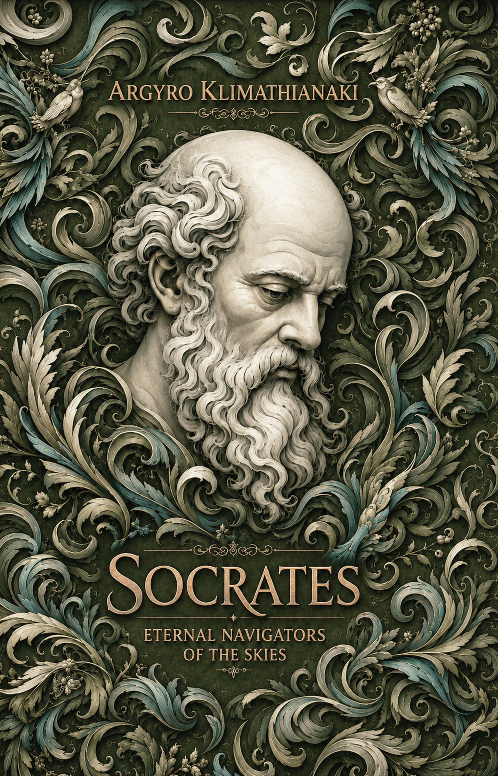 Cover of Socrates: Eternal Navigators of the Skies by Argyro Klimathianaki